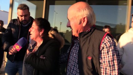 La tía de Bernardo Pantoja se desmaya en su tanatorio