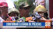 Comando Departamental de la Policía confirma llegada de uniformados a Santa Cruz