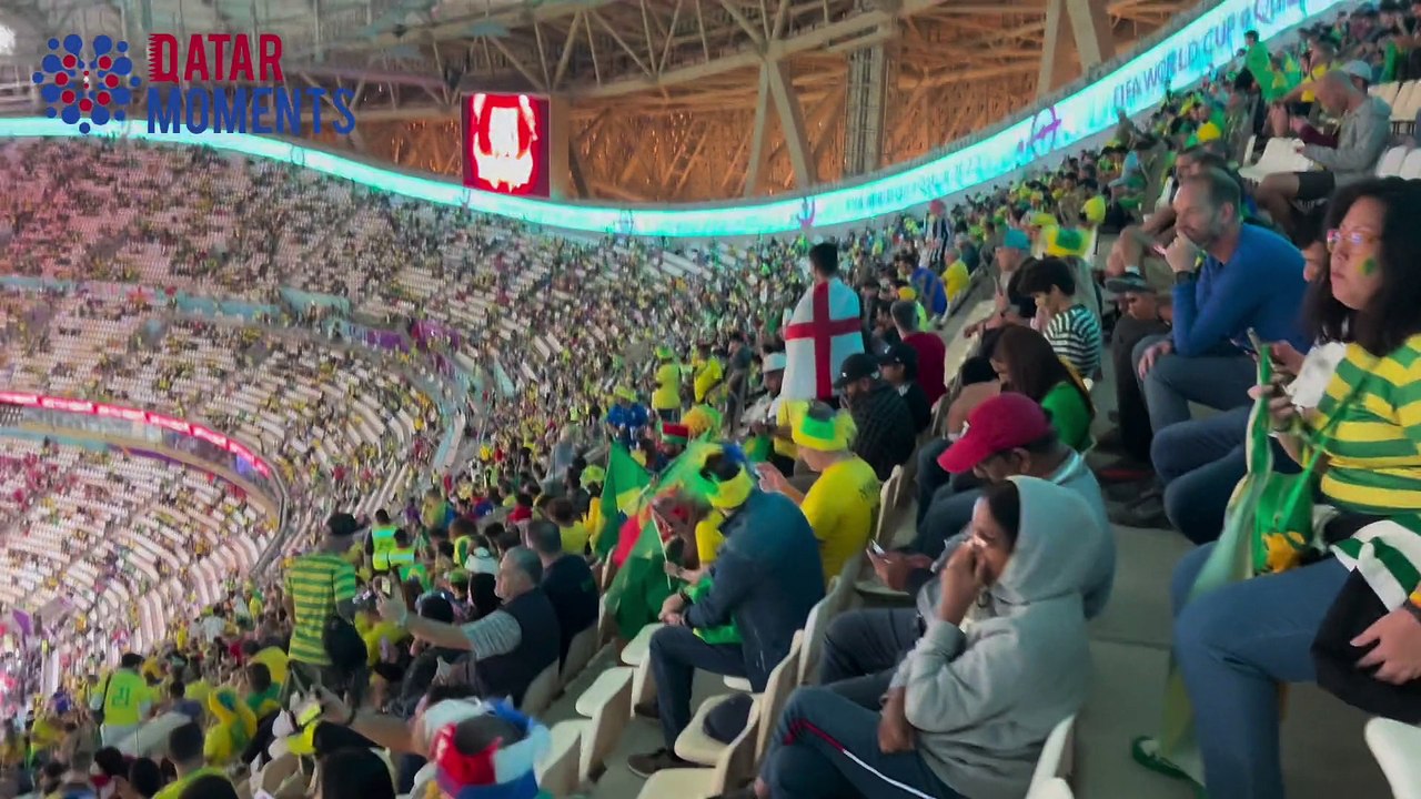 This is How Brazil Fans Supported Their Team in First World Cup Match