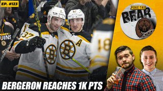 Patrice Bergeron Hits 1000 Points & Things Bruins Fans Should Be Thankful For | Poke the Bear