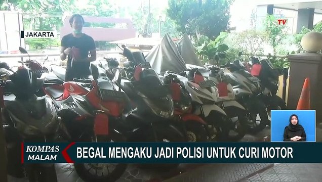 Begal Mengaku Jadi Polisi, Berhasil Rampas 60 Motor dalam 2 Bulan!