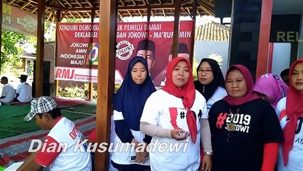 Dian Kusumadewi: Pilih Pak Jokowi Sebab Kerja Nyata