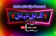 Qat ghazal qamat ghazal | Pashto poetry | pashto black screen status | ansha__typist.