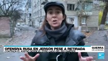 Informe desde Jersón: al menos cuatro personas murieron por bombardeos rusos en Jersón