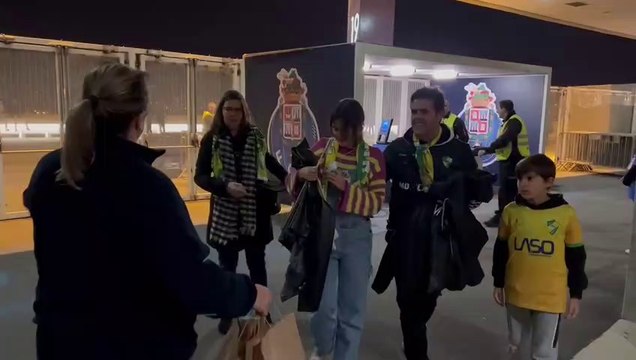 FC Porto retribui gesto mafrense. Equipa visitante recebida no Dragão com bifanas