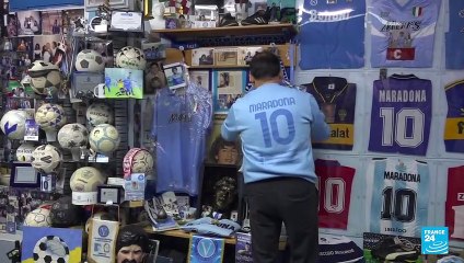 Nápoles conmemora el segundo aniversario de la muerte de Diego Maradona