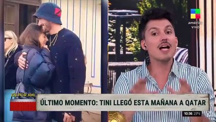 El pícaro pedido del Tucu López a Tini Stoessel.