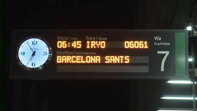 Iryo, la nueva compañía privada de alta velocidad, estrena su primer viaje comercial con la ruta Madrid-Barcelona