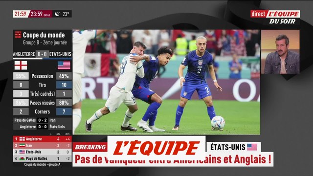 L'Angleterre sans idée face aux États-Unis - Foot - CM 2022