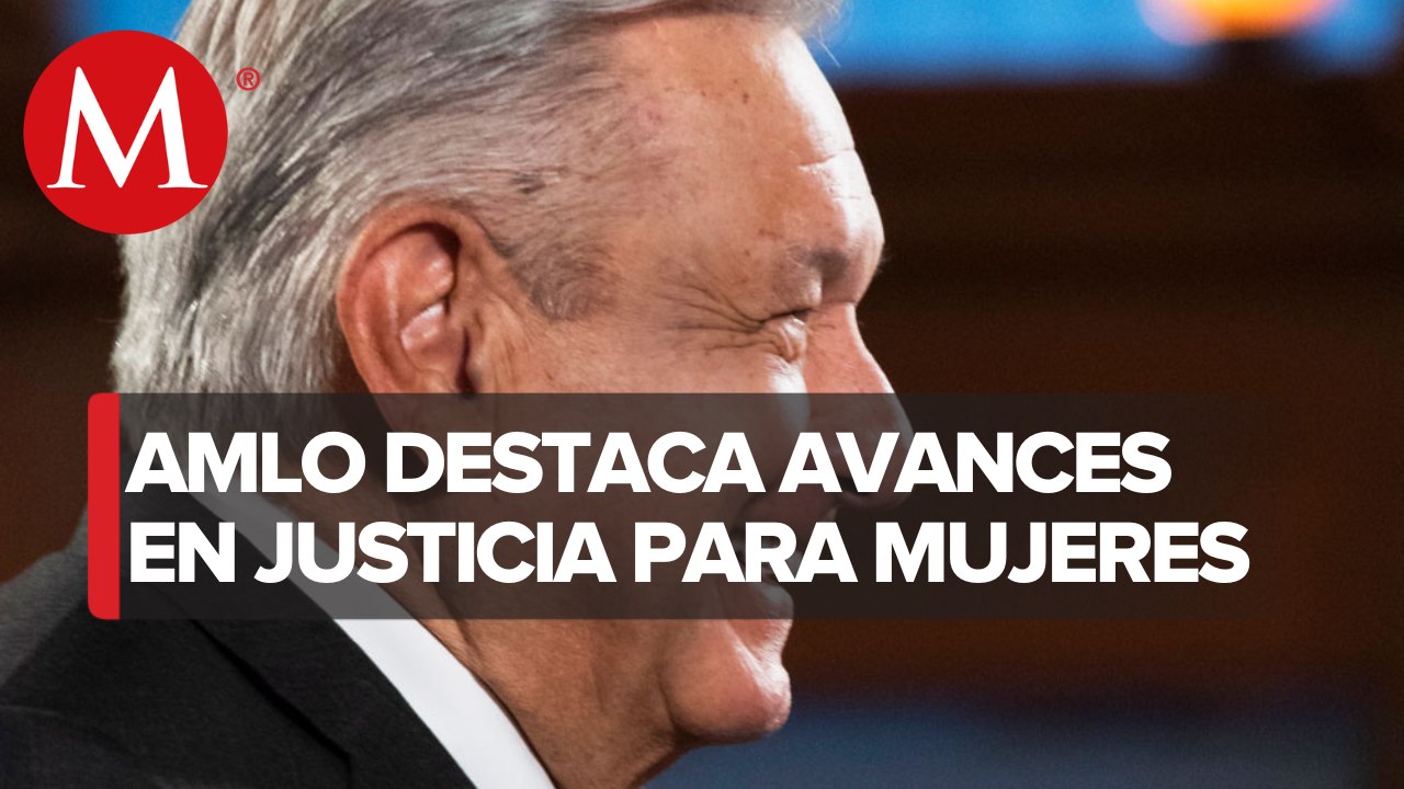 AMLO afirma defensa y respeto hacia las mujeres, "continúa lucha contra feminicidios"