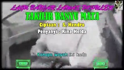 Original Banjar Songs Of The 80s - 90s 'Takilir Banyu Mata'