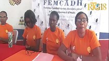 FEMCADH klotire kanpay Sansibilizasyon 15 jou aktivis yo te lanse 10 Novanm pase a.