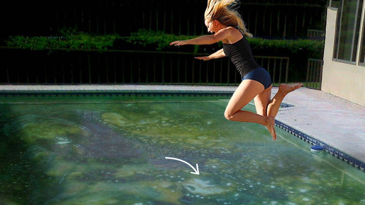 What If You Jumped Into a Pool Filled With Human Saliva?