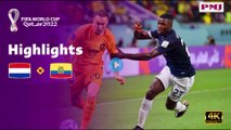 Netherlands v Ecuador | Group A | FIFA World Cup Qatar 2022™ | Highlights ,4k uhd video 2022