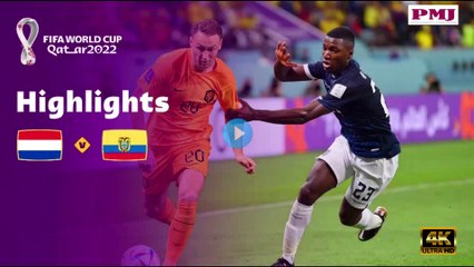 Netherlands v Ecuador | Group A | FIFA World Cup Qatar 2022™ | Highlights ,4k uhd video 2022