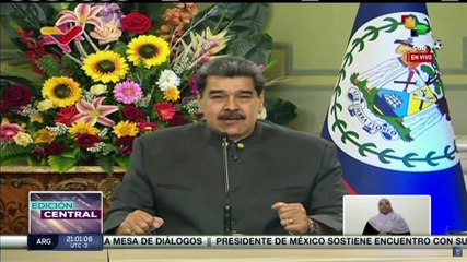 Pdte. Nicolás Maduro afirmó que sostuvo una jornada fructífera con el PM de Belice Jhon Briceño