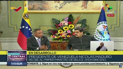 Primer ministro de Belice Jhon Briceño resalta carácter histórico de las relaciones con Venezuela