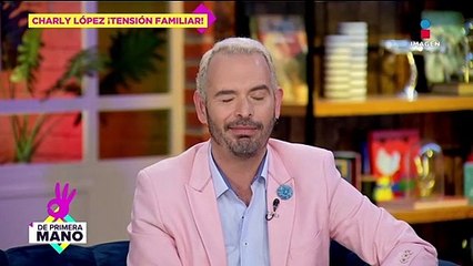 'Mi siento traicionado' Charly López por distanciamiento con su hijo