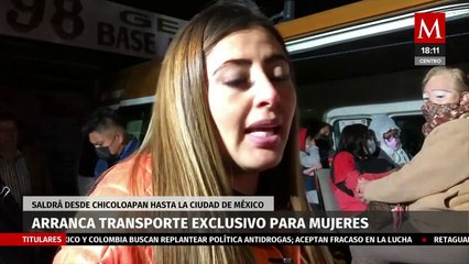En Edomex, darán servicio de transporte público exclusivo para mujeres