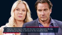 The Bold and Beautiful Spoilers_ Brooke Gives Ridge A Difficult Ultimatum _ Ridg