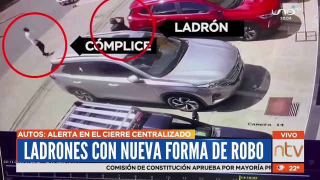Nuevo modus operandi para robar autos