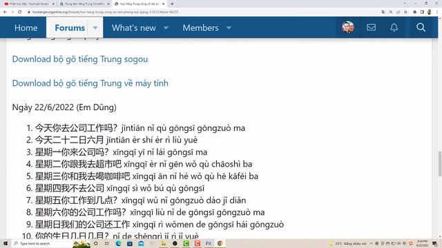 Học tiếng Trung giao tiếp công sở văn phòng bài 3