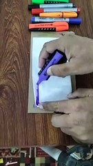 tissue paper water and colors experiment.