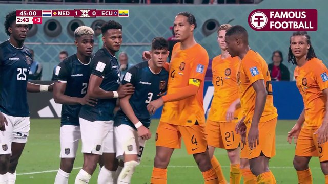 Match Highlights - Netherlands 1 vs 1 Ecuador - Matchday 19 - World Cup Qatar 2022 | Famous Football