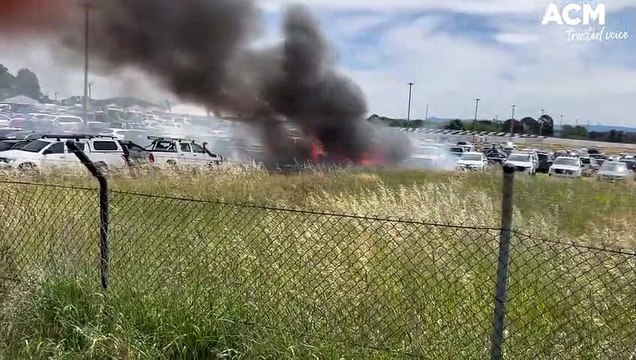 Spilt Milk music festival fire in Canberra