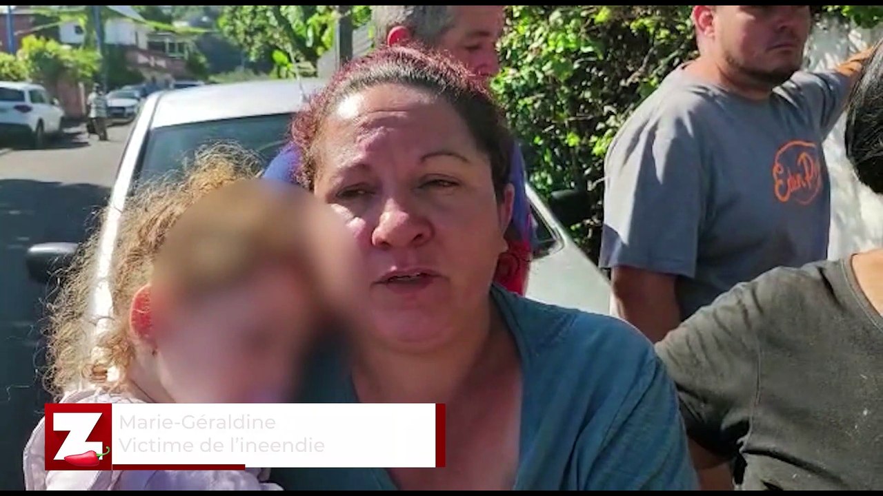 Incendie à Ste-Marie : Marie-Géraldine raconte le sinistre