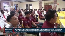 OJK Sosialisasi Waspada Investasi Ilegal Kepada Penyidik Polda Gorontalo