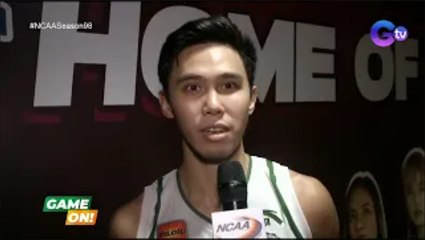 NCAA Season 98 | Benilde's Pasturan and Davis react to John Amores' apology to the Blazers