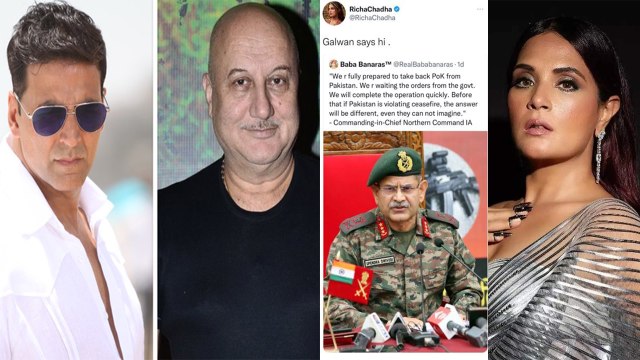 Richa Chadha के सेना और गलवान पर Tweet से बवाल, अब Anupam kher और Raveena ने लताड़ा | FilmiBeat