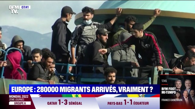 Selon Frontex, le nombre d'entrées irrégulières en Europe est au plus haut depuis la crise migratoire de 2016