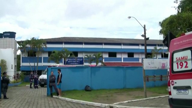 브라질 학교 2곳 연쇄총격...3명 사망·13명 부상 / YTN