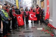 MOTOSİKLET PLATFORMU ÜYELERİ İSTİKLAL CADDESİ'NDEKİ SALDIRIDA HAYATINI KAYBEDENLERİ ANDI