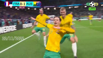 France 4-1 Australia / أستراليا 1-4فرنسا  - world cup 2022 كأس العالم قطر
