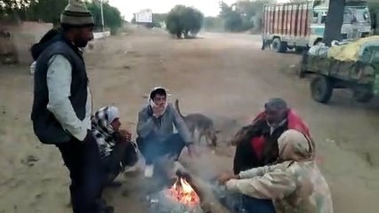 Story with Video: Weather: शेखावाटी में सर्दी का कहर जारी, 3.5 डिग्री दर्ज हुआ तापमान