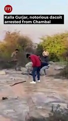 Kalla Gurjar, notorious dacoit arrested from Chambal