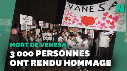 Grande émotion pour les 3000 personnes qui ont participé à la marche blanche pour Vanessa