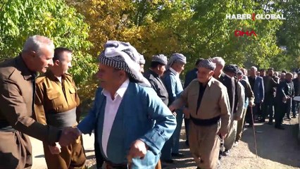 Aşiret düğününde çifte servet takıldı! 350 kilo etli yemek ikram edildi