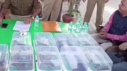 गाज़ियाबाद: अवैध तमंचा फैक्ट्री का किया भंडाफोड़, चार आरोपी हुए गिरफ़्तार