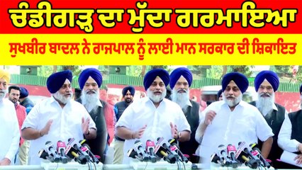 Download Video: Sukhbir Badal ਨੇ Governor Banwari Lal ਨੂੰ ਲਾਈ Bhagwant Mann Govt ਦੀ ਸ਼ਿਕਾਇਤ | OneIndia Punjabi