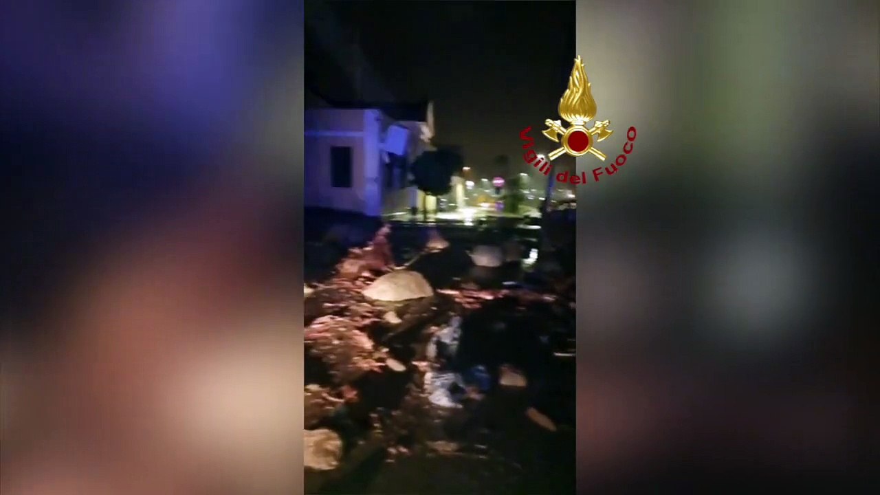 Ischia, l'isola colpita da un nubifragio