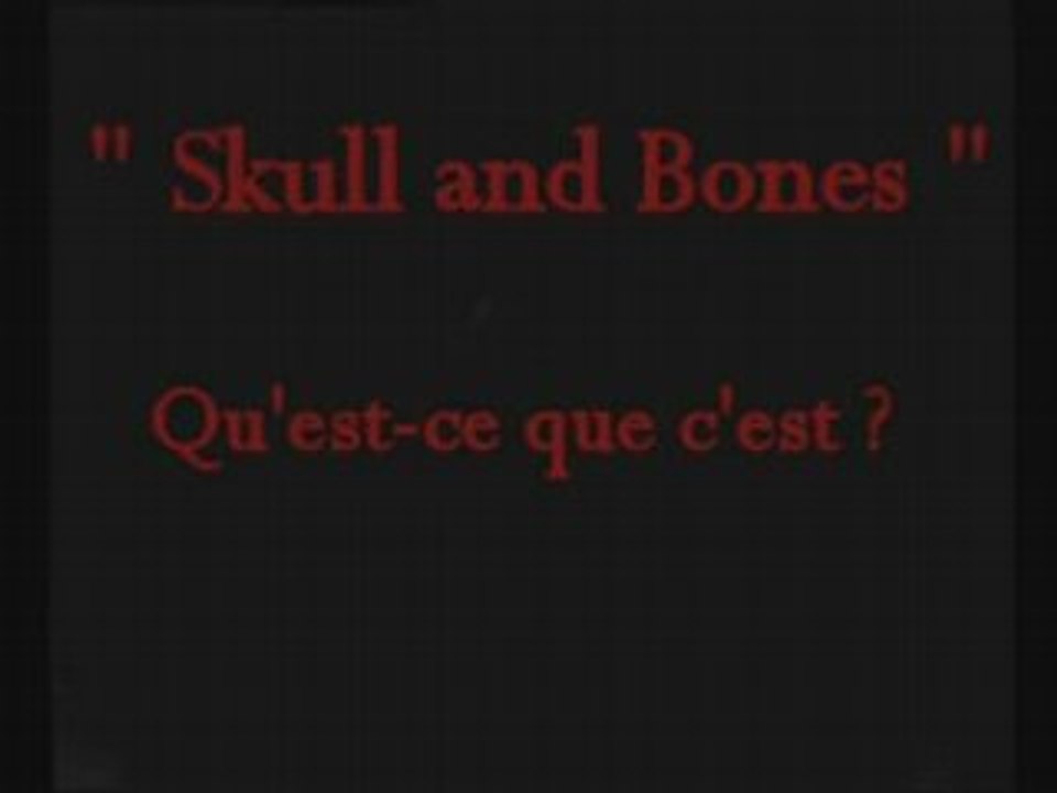 Tasé pour une question sur les Skull&Bones