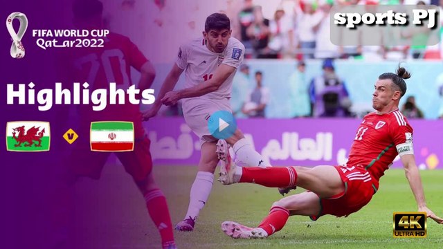 Wales v IR Iran | Group B | FIFA World Cup Qatar 2022™ | Highlights ,4k uhd video 2022