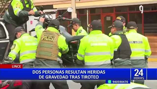 Lince: herido de gravedad durante tiroteo necesita con urgencia donantes de sangre