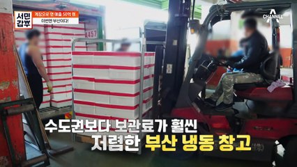 갑부만의 저렴한 꽃게 가격 유지 노하우: 지방 대형 창고 이용, 물량 확보!