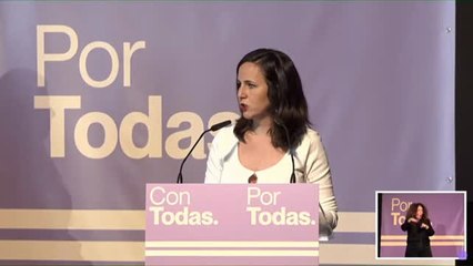 Belarra denuncia la "cacería política" contra Irene Montero y asegura que es "la más salvaje de los últimos años"