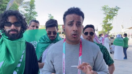 العربية ترصد تفاعل الجمهور في محيط ملعب مباراة المنتخب السعودي مع بولندا